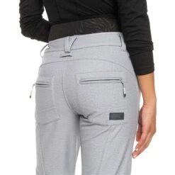 Roxy Rising High Pant - Women's - 2024 Model -Ladies Skiing Store fw23 roxy womensrisinghighpant heathergrey 7