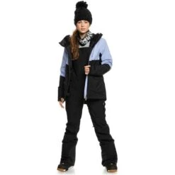 Roxy Winter Beanie - Women's -Ladies Skiing Store fw23 roxy womenswinterbeanie trueblack 2