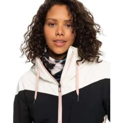 Roxy Winter Haven Jacket - Women's -Ladies Skiing Store fw23 roxy womenswinterhavenjacket mellowrose 4