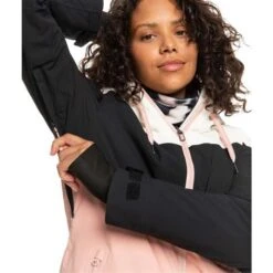 Roxy Winter Haven Jacket - Women's -Ladies Skiing Store fw23 roxy womenswinterhavenjacket mellowrose 6
