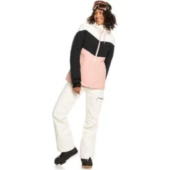 Roxy Winter Haven Jacket - Women's -Ladies Skiing Store fw23 roxy womenswinterhavenjacket mellowrose 9