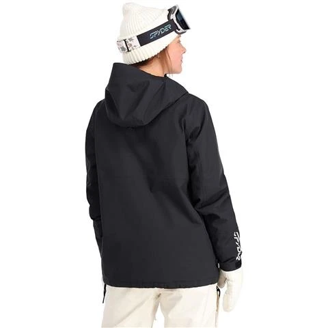 Spyder All Out Anorak - Women's Spyder All Out Anorak - Women's -Ladies Skiing Store fw23 spyder womensalloutanorak black 2