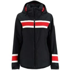 Spyder Captivate GTX Jacket - Women's -Ladies Skiing Store fw23 spyder womenscaptivategtxjacket black 4