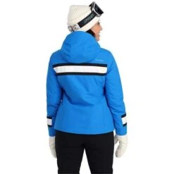 Spyder Captivate GTX Jacket - Women's -Ladies Skiing Store fw23 spyder womenscaptivategtxjacket collegiate 2