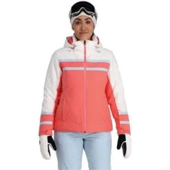 Spyder Captivate GTX Jacket - Women's -Ladies Skiing Store fw23 spyder womenscaptivategtxjacket tropic 1