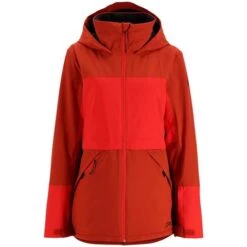 Spyder Field GTX Jacket - Women's -Ladies Skiing Store fw23 spyder womensfieldgtxjacket tomato 3