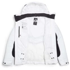 Spyder Haven GTX Infinium Jacket - Women's -Ladies Skiing Store fw23 spyder womenshavengtxinfiniumjacket white 5
