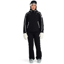 Spyder Optimist Jacket - Women's -Ladies Skiing Store fw23 spyder womensoptimistjacket black 3