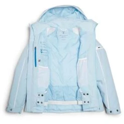 Spyder Optimist Jacket - Women's -Ladies Skiing Store fw23 spyder womensoptimistjacket frost 5