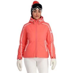 Spyder Optimist Jacket - Women's -Ladies Skiing Store fw23 spyder womensoptimistjacket tropic 1