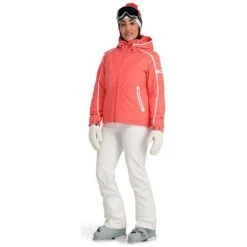 Spyder Optimist Jacket - Women's -Ladies Skiing Store fw23 spyder womensoptimistjacket tropic 3