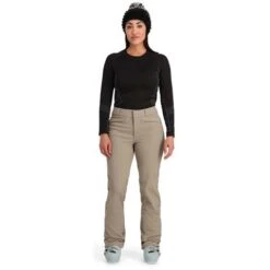 Spyder Orb Softshell Pant - Women's -Ladies Skiing Store fw23 spyder womensorbsoftshellpant cashmere 3