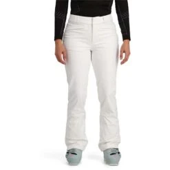 Spyder Orb Softshell Pant - Women's -Ladies Skiing Store fw23 spyder womensorbsoftshellpant white 1