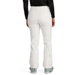 Spyder Orb Softshell Pant - Women's -Ladies Skiing Store fw23 spyder womensorbsoftshellpant white 2