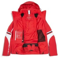 Spyder Poise GTX Jacket - Women's -Ladies Skiing Store fw23 spyder womenspoisegtxjacket pulse 3