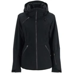 Spyder Schatzi GTX Jacket - Women's -Ladies Skiing Store fw23 spyder womensschatzigtxjacket black 4