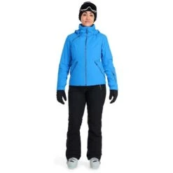 Spyder Schatzi GTX Jacket - Women's -Ladies Skiing Store fw23 spyder womensschatzigtxjacket collegiate 3