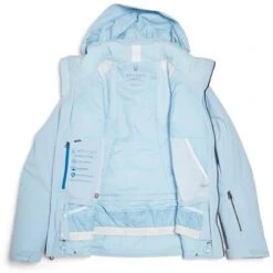 Spyder Schatzi GTX Jacket - Women's -Ladies Skiing Store fw23 spyder womensschatzigtxjacket frost 5