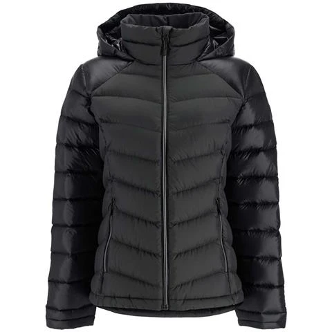 Spyder Timeless Hoodie Down Jacket - Women's Spyder Timeless Hoodie Down Jacket - Women's -Ladies Skiing Store fw23 spyder womenstimelesshoodiedownjacket black 3