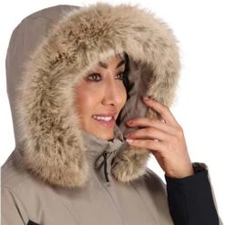 Spyder Vida GTX Jacket - Women's -Ladies Skiing Store fw23 spyder womensvidagtxjacket cashmere 5