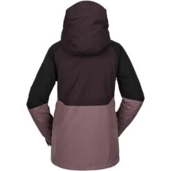 Volcom Aris Ins Gore Jacket - Women's -Ladies Skiing Store fw23 volcom womensarisinsulatedgorejacket blackplum 2