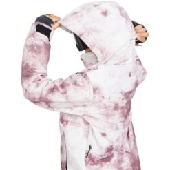 Volcom Hailynn Jacket - Women's -Ladies Skiing Store fw23 volcom womenshailynnjacket mojavetiedye 5
