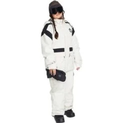 Volcom Melancon Gore-Tex Jacket - Women's -Ladies Skiing Store fw23 volcom womensmelancongoretexjacket offwhite 3