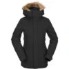 Volcom Shadow Ins Jacket - Women's -Ladies Skiing Store fw23 volcom womenssherwininsulatedjacket black 1