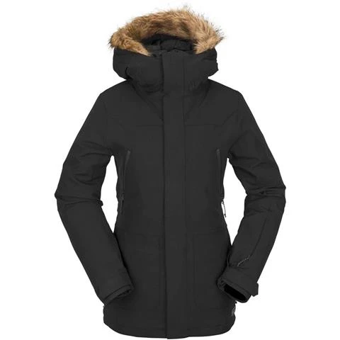 Volcom Shadow Ins Jacket - Women's Volcom Shadow Ins Jacket - Women's -Ladies Skiing Store fw23 volcom womenssherwininsulatedjacket black 1