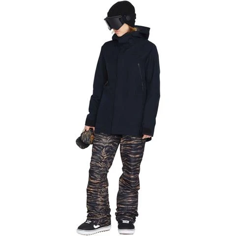 Volcom Shadow Ins Jacket - Women's Volcom Shadow Ins Jacket - Women's -Ladies Skiing Store fw23 volcom womenssherwininsulatedjacket black 3