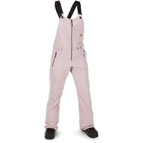 Volcom Swift Bib Overall - Women's Volcom Swift Bib Overall - Women's -Ladies Skiing Store fw23 volcom womensswiftbiboverall amethystsmoke 1