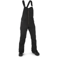 Volcom Swift Bib Overall - Women's 4 Volcom Swift Bib Overall - Women's -Ladies Skiing Store fw23 volcom womensswiftbiboverall black 1