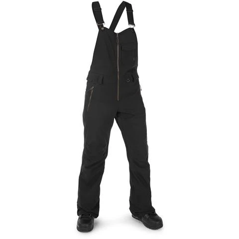 Volcom Swift Bib Overall - Women's Volcom Swift Bib Overall - Women's -Ladies Skiing Store fw23 volcom womensswiftbiboverall black 1