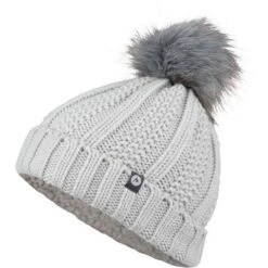 Marmot Bronx Pom Hat - Women's -Ladies Skiing Store k14760 1862 angle left wms bronx pom hat