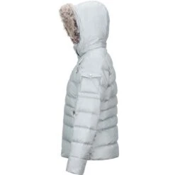 Marmot Ithaca Jacket - Women's 4 Marmot Ithaca Jacket - Women's -Ladies Skiing Store m78840 1862 hood side left wms ithaca jkt