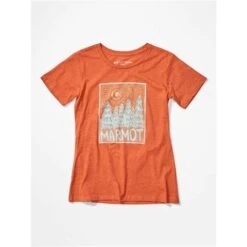 Marmot Woodblock Tee SS - Women's -Ladies Skiing Store n46470 7391 p01