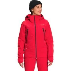 Women The North Face Lenado Jacket - NF0A4R1M -Ladies Skiing Store tnf lenado jkt tnf red 1