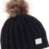 Turtle Fur Fifi Merino Wool Pom Beanie - Women's 1 Turtle Fur Fifi Merino Wool Pom Beanie - Women's -Ladies Skiing Store tur 753454 blk