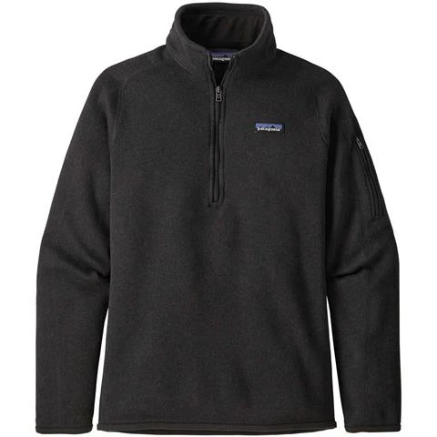 Patagonia Better Sweater 1/4 Zip - Women's Patagonia Better Sweater 1/4 Zip - Women's -Ladies Skiing Store wbf19 25618 blk