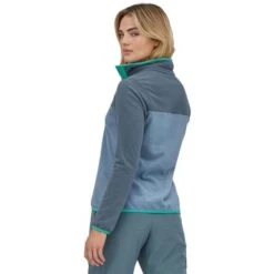 Women's Patagonia Micro D Snap-T Pullover -Ladies Skiing Store wbf2223 26020 ltpg slj2