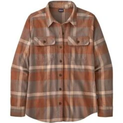 Patagonia L/S Organic Cotton Midweight Fjord Flannel Shirt - Women's (42405) -Ladies Skiing Store wbf2223 42405 cmkd