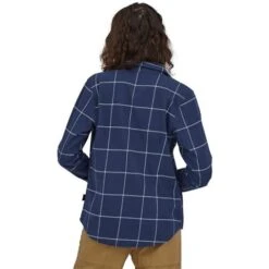 Patagonia L/S Organic Cotton Midweight Fjord Flannel Shirt - Women's (42405) -Ladies Skiing Store wbf2223 42405 wlne aw2