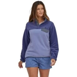Patagonia Lightweight Synchilla Snap-T Pullover - Women's -Ladies Skiing Store wbs2223 25455 lcub nl1
