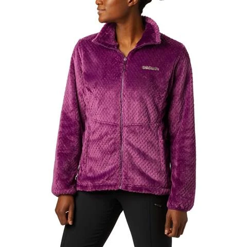 Columbia Bugaboo II Fleece Interchange Jacket - Women's - 2023 model Columbia Bugaboo II Fleece Interchange Jacket - Women's - 2023 Model -Ladies Skiing Store wcolumbia bugabooiiinterchange jacket blkcherry fleecefront