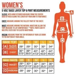 Womens Heated Base Layer Top -Ladies Skiing Store womens heated baselayer top3