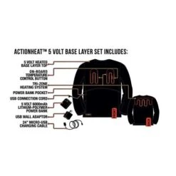 Womens Heated Base Layer Top -Ladies Skiing Store womens heated baselayer top4